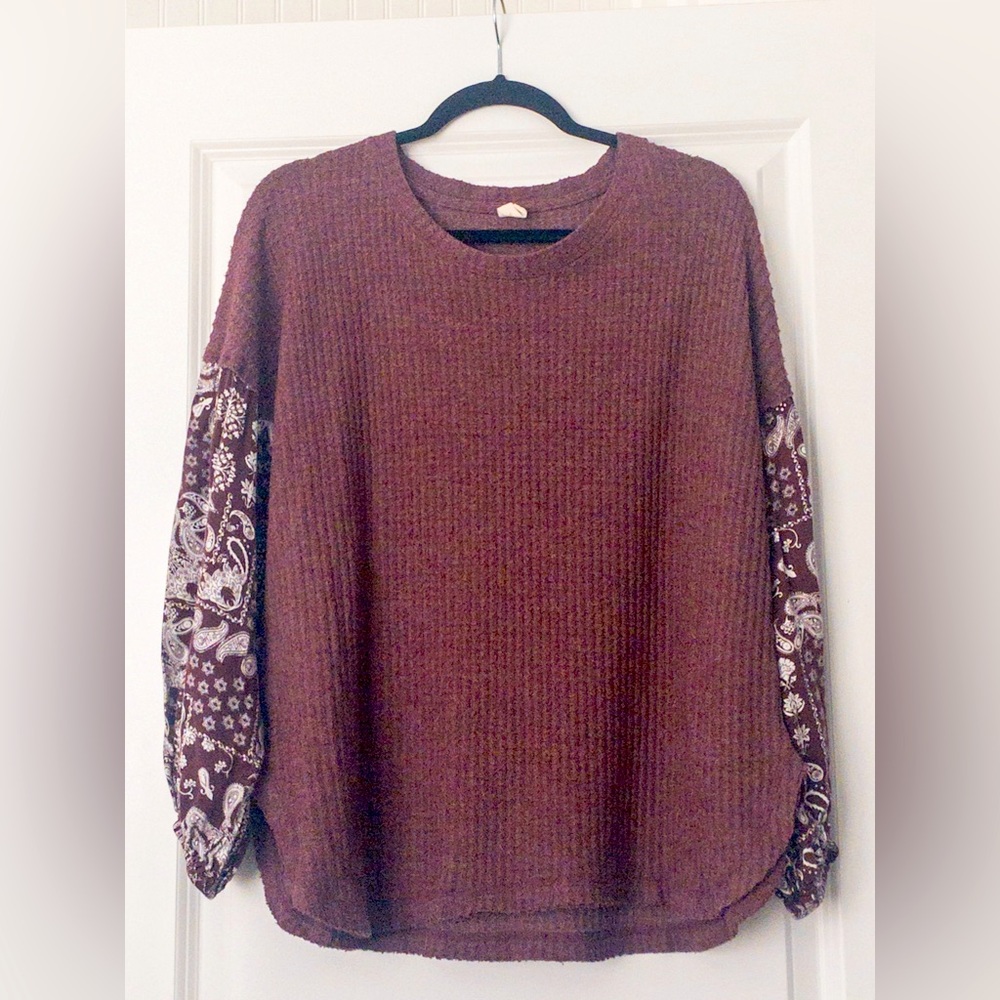 Maroon Top